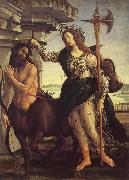 Sandro Botticelli Minerva and the Kentaur USA oil painting artist